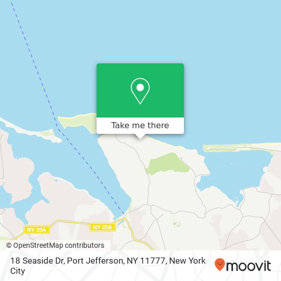 18 Seaside Dr, Port Jefferson, NY 11777 map