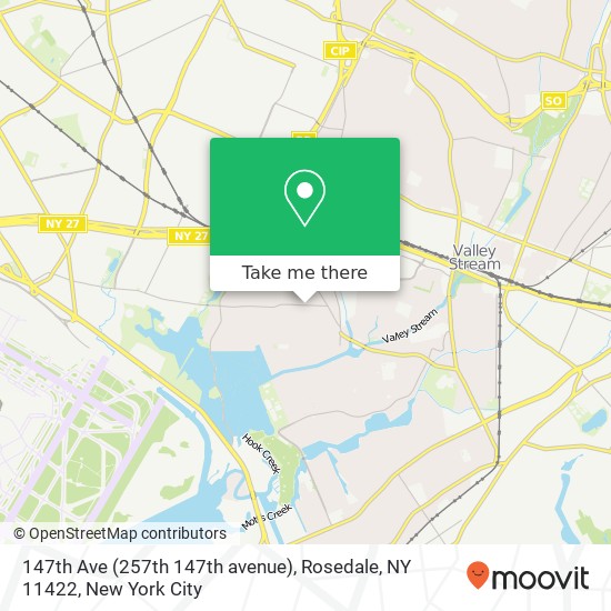 147th Ave (257th 147th avenue), Rosedale, NY 11422 map