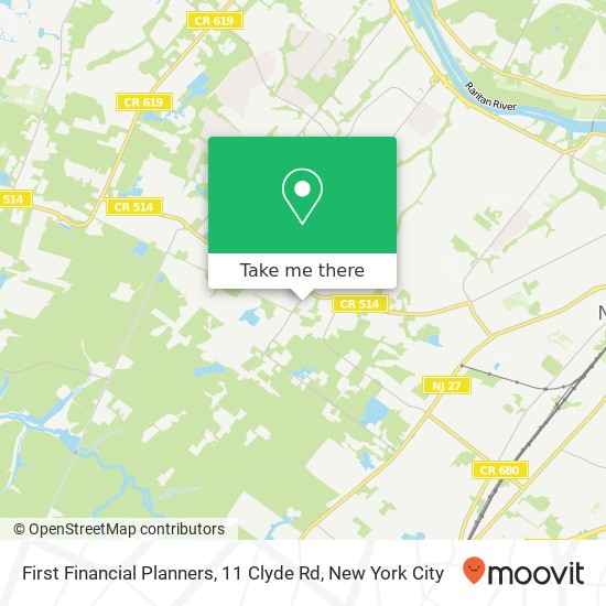 First Financial Planners, 11 Clyde Rd map