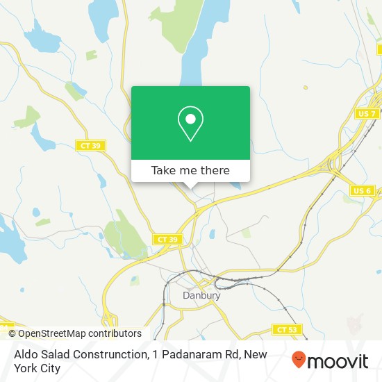 Aldo Salad Construnction, 1 Padanaram Rd map