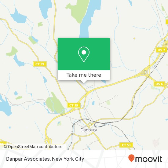 Danpar Associates map