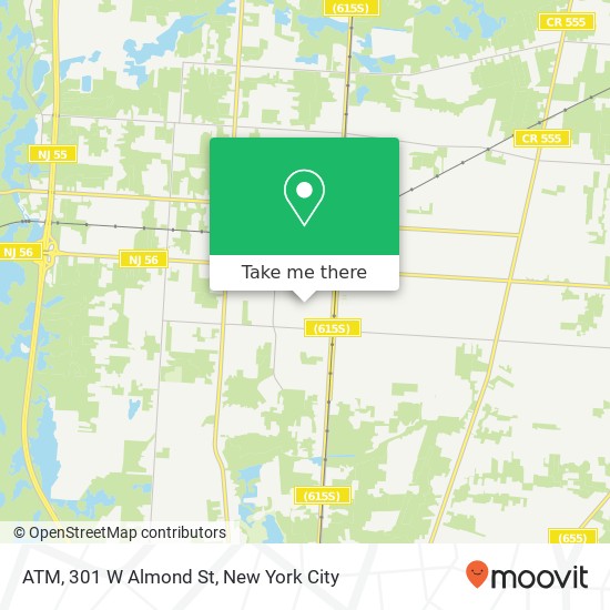 ATM, 301 W Almond St map