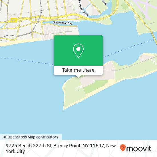 9725 Beach 227th St, Breezy Point, NY 11697 map