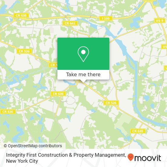 Mapa de Integrity First Construction & Property Management