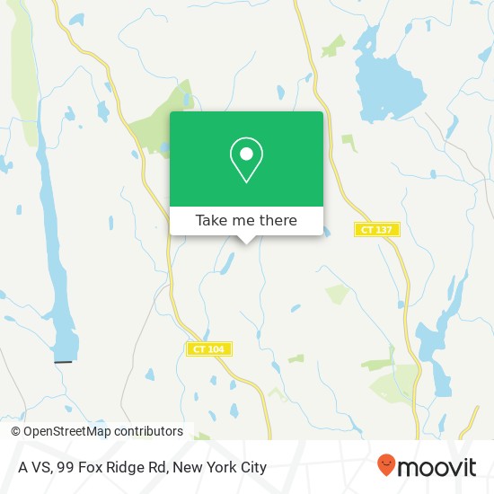 Mapa de A VS, 99 Fox Ridge Rd