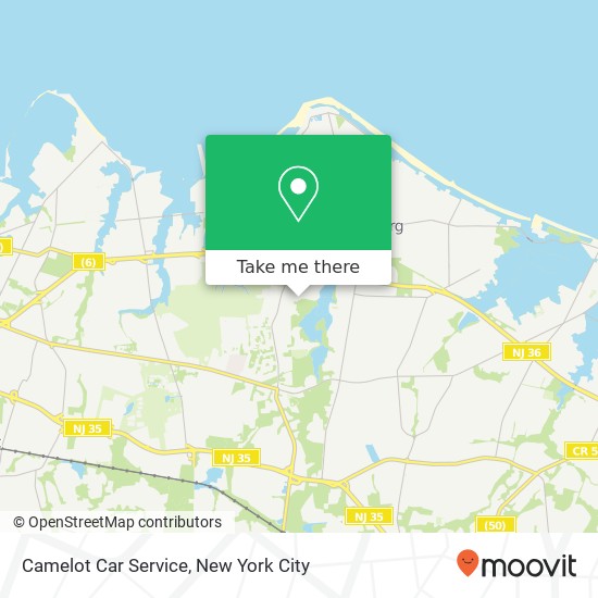 Camelot Car Service map