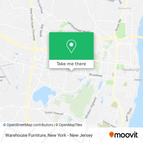 Mapa de Warehouse Furniture