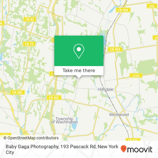 Baby Gaga Photography, 193 Pascack Rd map