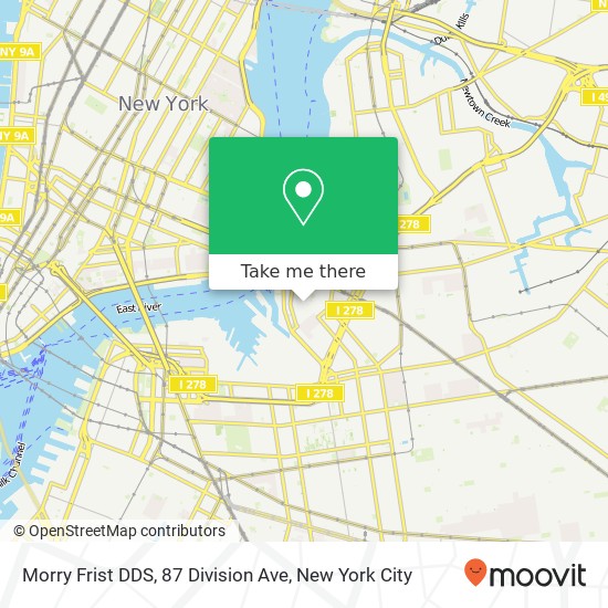 Mapa de Morry Frist DDS, 87 Division Ave