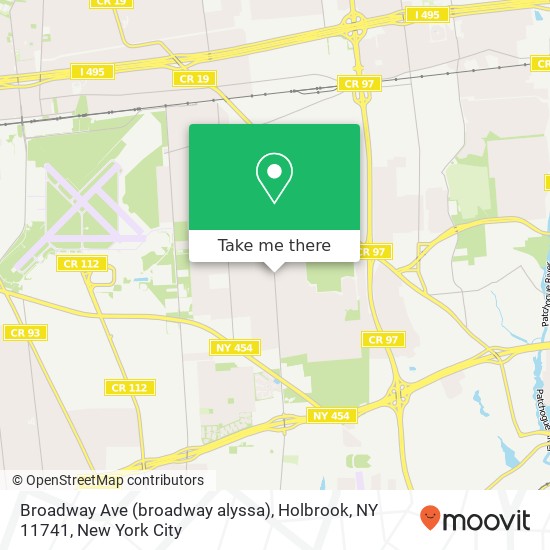 Broadway Ave (broadway alyssa), Holbrook, NY 11741 map