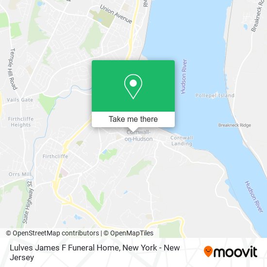 Lulves James F Funeral Home map