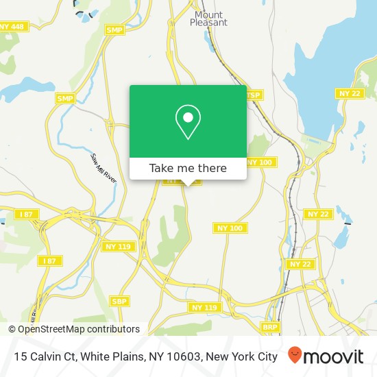 15 Calvin Ct, White Plains, NY 10603 map
