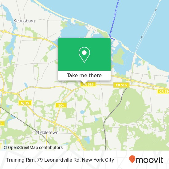 Mapa de Training Rim, 79 Leonardville Rd