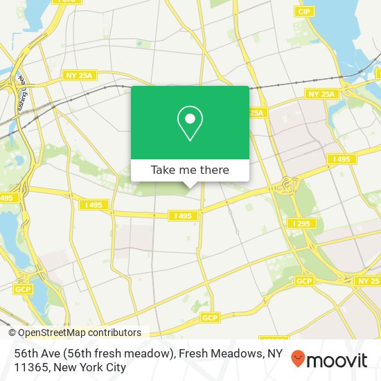 56th Ave (56th fresh meadow), Fresh Meadows, NY 11365 map