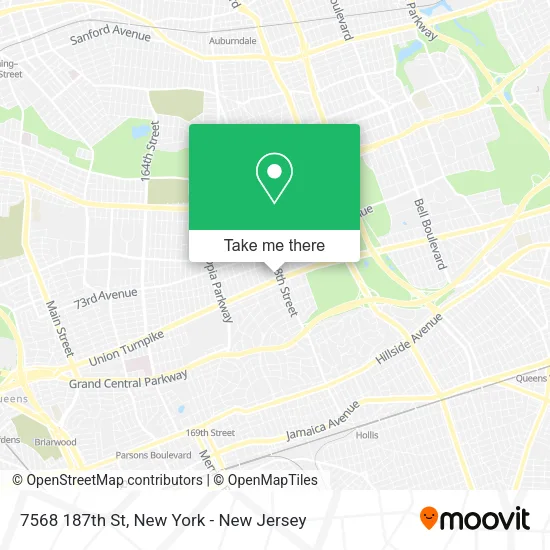 7568 187th St map