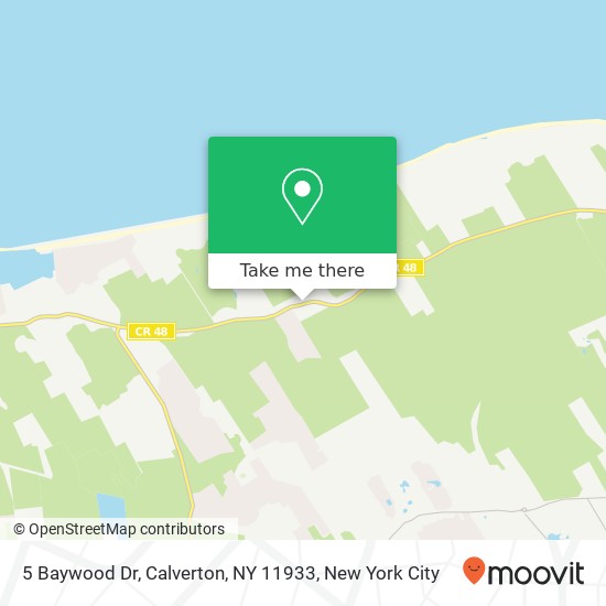 5 Baywood Dr, Calverton, NY 11933 map