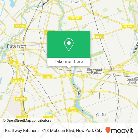 Kraftway Kitchens, 318 McLean Blvd map