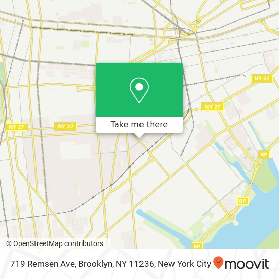 719 Remsen Ave, Brooklyn, NY 11236 map