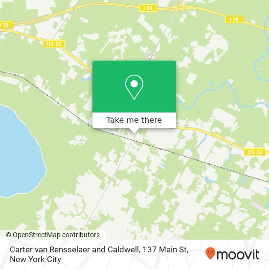Mapa de Carter van Rensselaer and Caldwell, 137 Main St