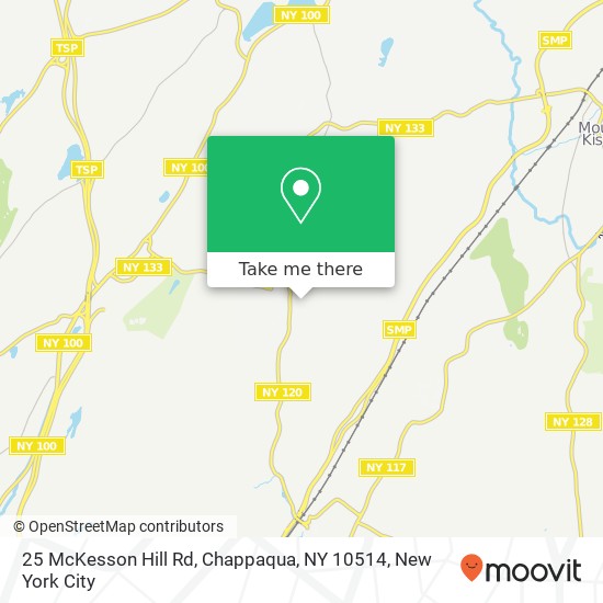 Mapa de 25 McKesson Hill Rd, Chappaqua, NY 10514