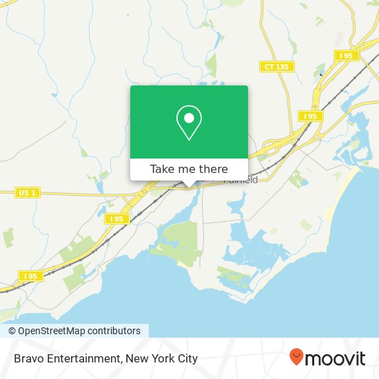 Bravo Entertainment map