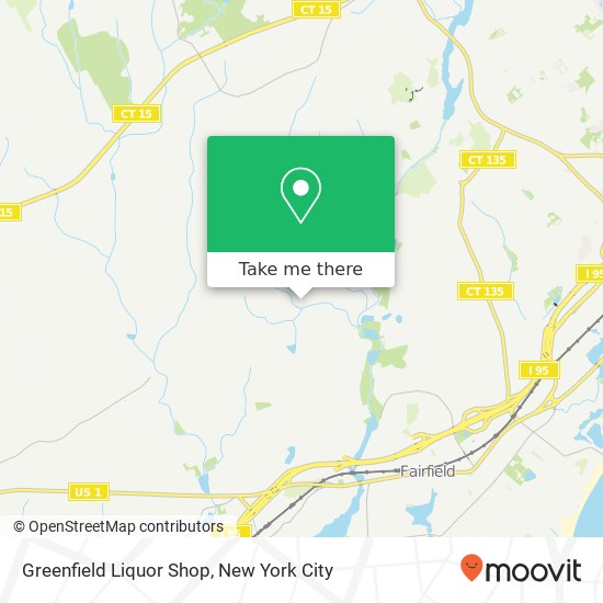 Mapa de Greenfield Liquor Shop