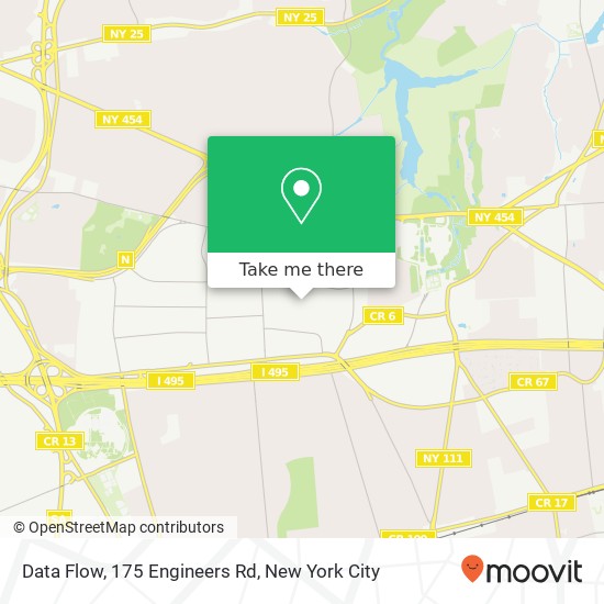 Data Flow, 175 Engineers Rd map