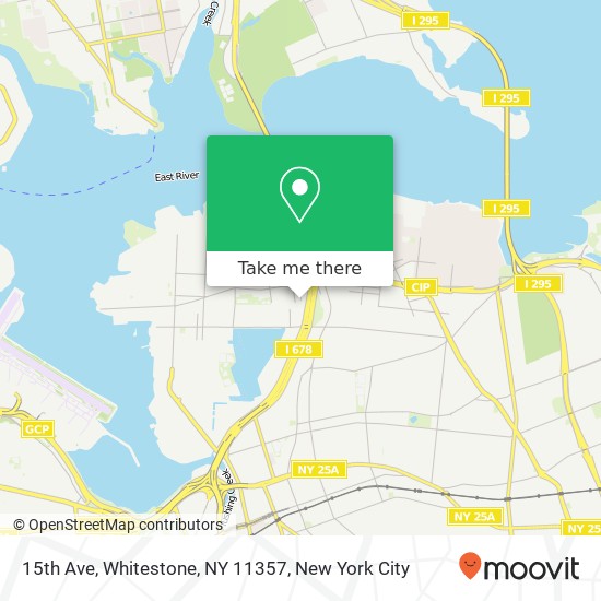 Mapa de 15th Ave, Whitestone, NY 11357