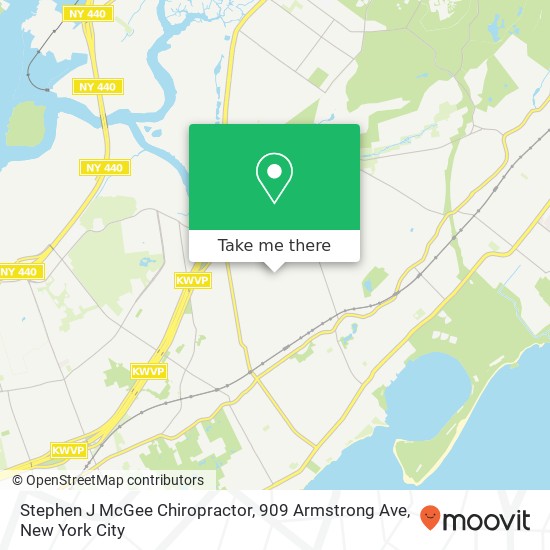Stephen J McGee Chiropractor, 909 Armstrong Ave map