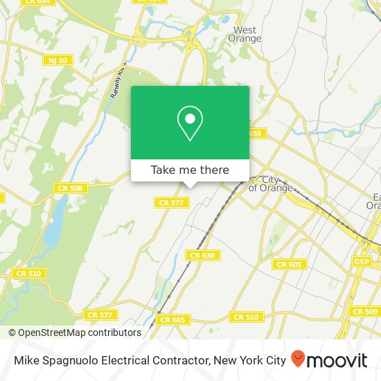 Mapa de Mike Spagnuolo Electrical Contractor