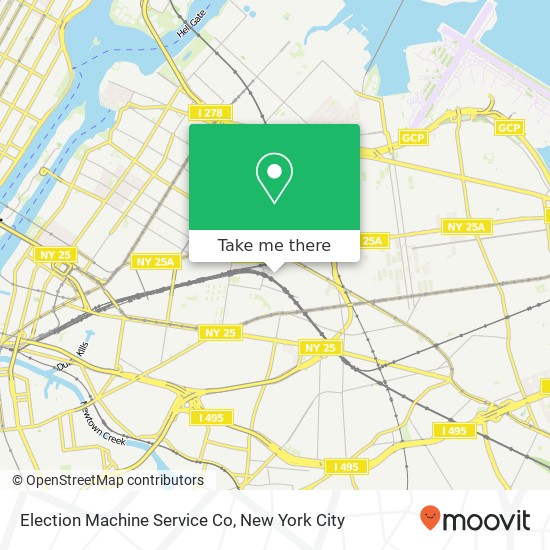 Election Machine Service Co map