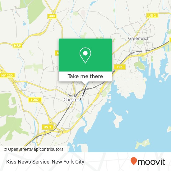 Mapa de Kiss News Service