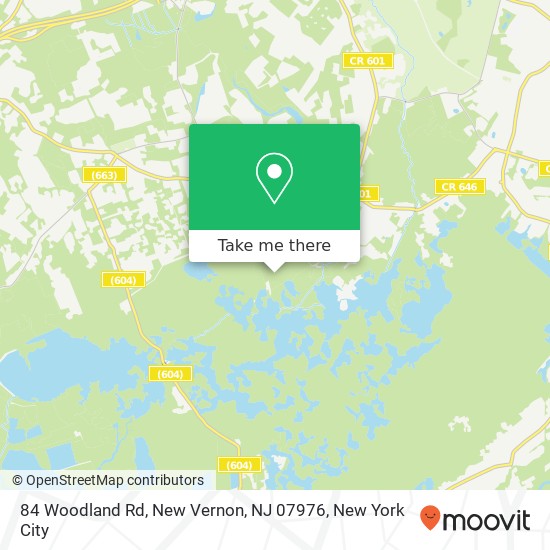 84 Woodland Rd, New Vernon, NJ 07976 map