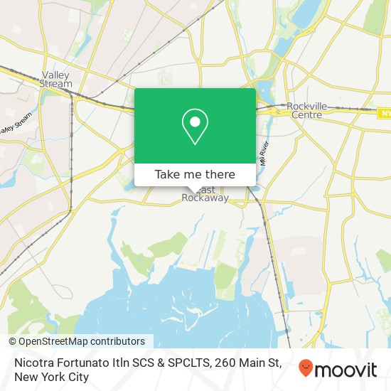 Nicotra Fortunato Itln SCS & SPCLTS, 260 Main St map