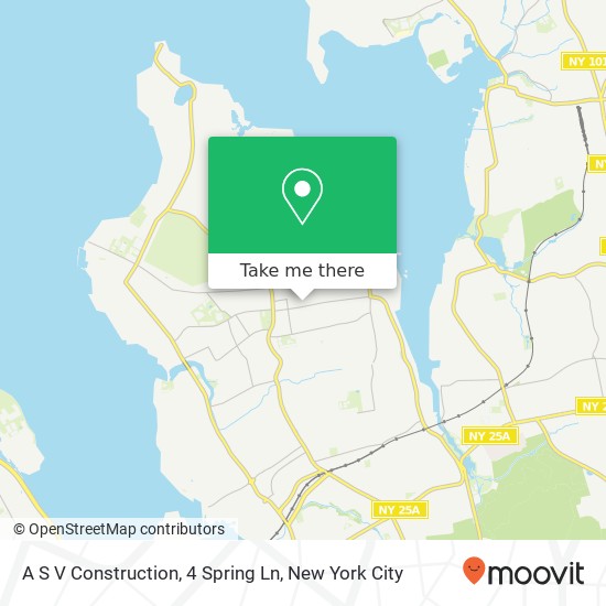 A S V Construction, 4 Spring Ln map