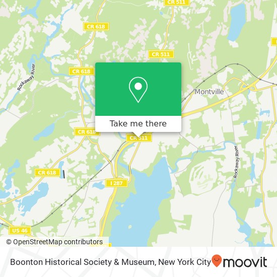 Boonton Historical Society & Museum map