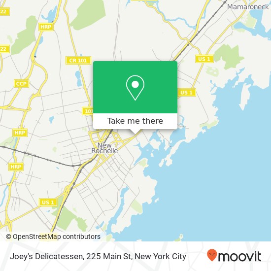 Joey's Delicatessen, 225 Main St map