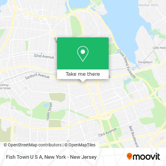 Mapa de Fish Town U S A