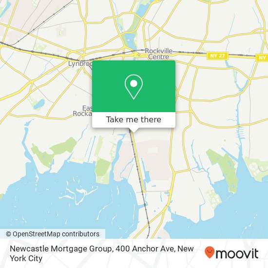 Mapa de Newcastle Mortgage Group, 400 Anchor Ave