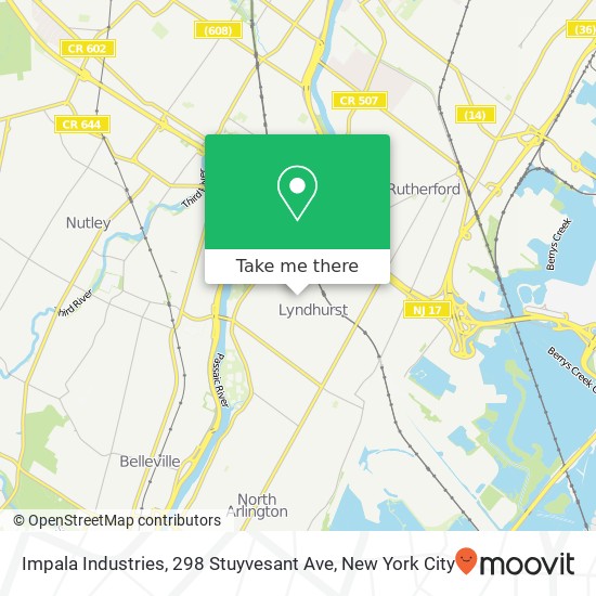 Impala Industries, 298 Stuyvesant Ave map