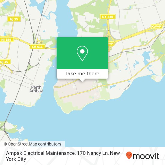 Mapa de Ampak Electrical Maintenance, 170 Nancy Ln