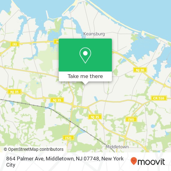864 Palmer Ave, Middletown, NJ 07748 map