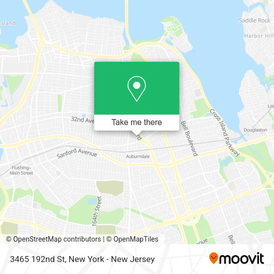 3465 192nd St map