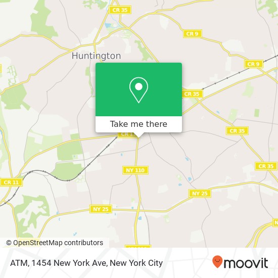 Mapa de ATM, 1454 New York Ave