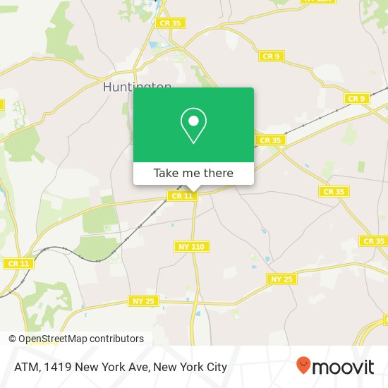 Mapa de ATM, 1419 New York Ave