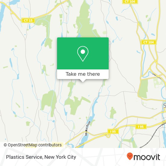 Plastics Service map