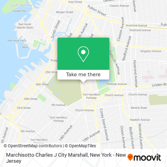 Mapa de Marchisotto Charles J City Marshall