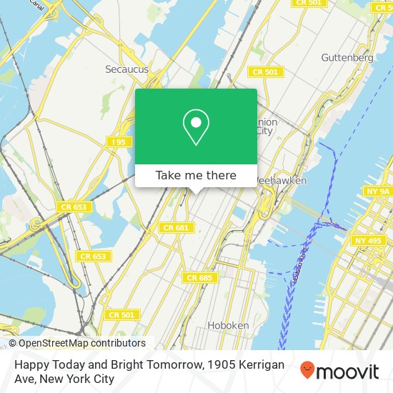 Mapa de Happy Today and Bright Tomorrow, 1905 Kerrigan Ave