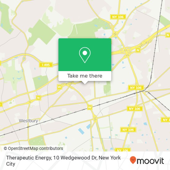 Therapeutic Energy, 10 Wedgewood Dr map