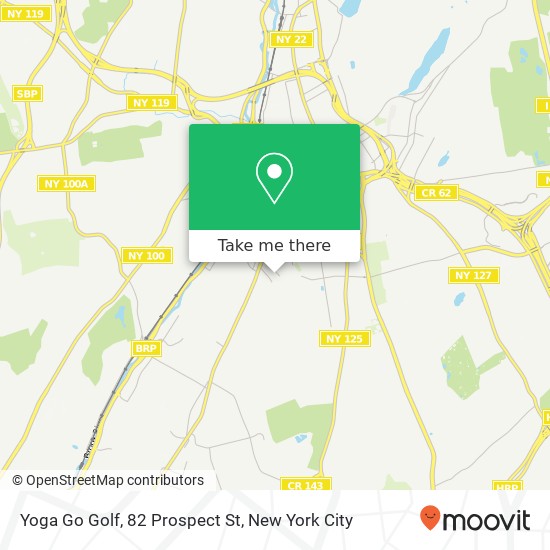 Yoga Go Golf, 82 Prospect St map